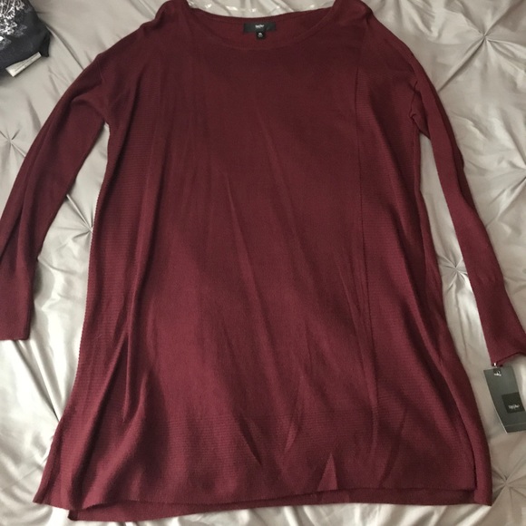 Mossimo Supply Co. Sweaters - Burgundy Dress
